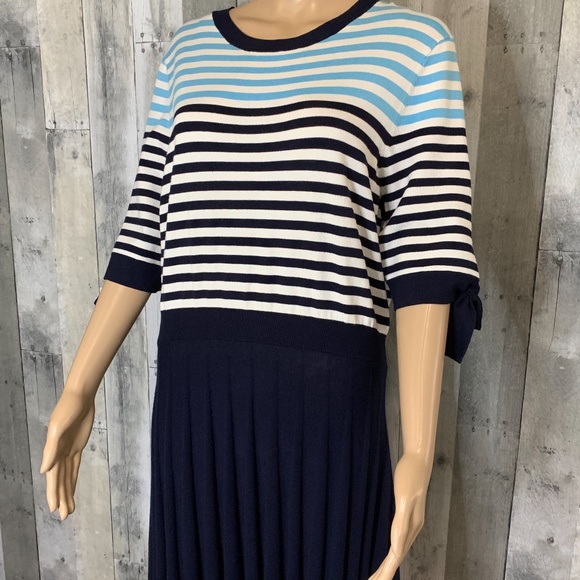 Draper James Sailor Blue Sweater Dress NWT - Picture 6 of 12